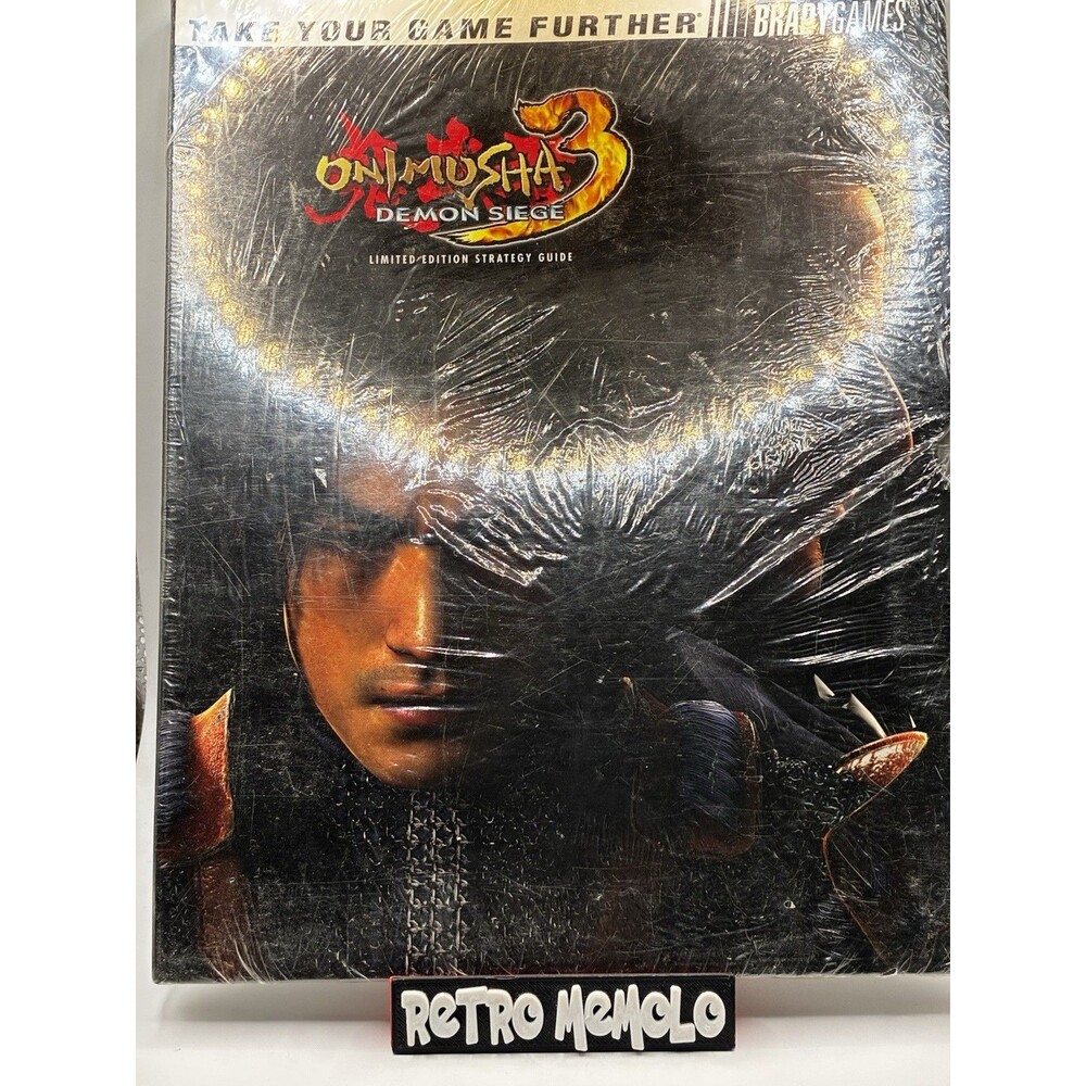 SEALED BradyGames Onimusha 3: Demon Siege Strategy Guide Limited Edition